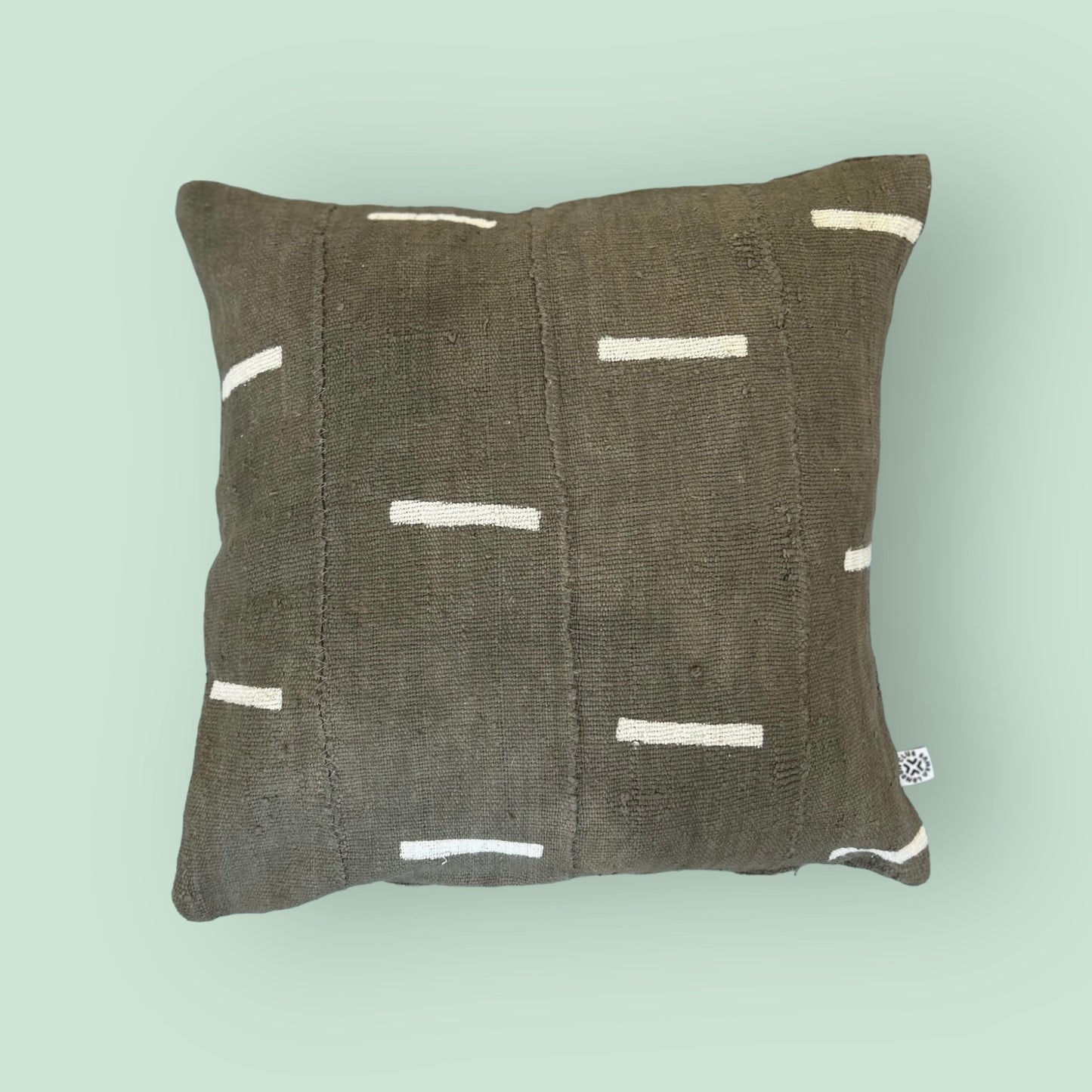 Dessert Beige Mud Cloth Cushion