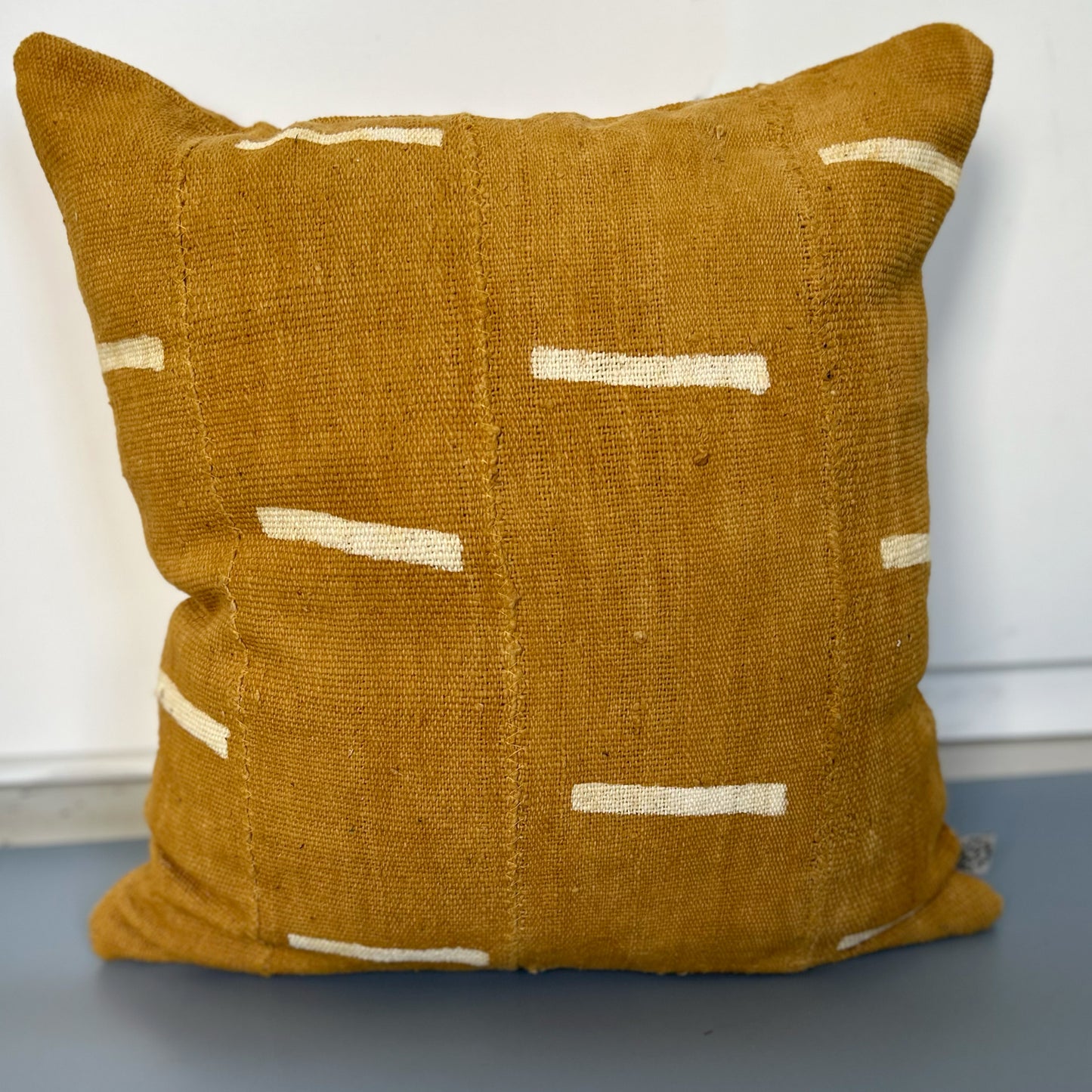 Mustard Mud Cloth Cushion