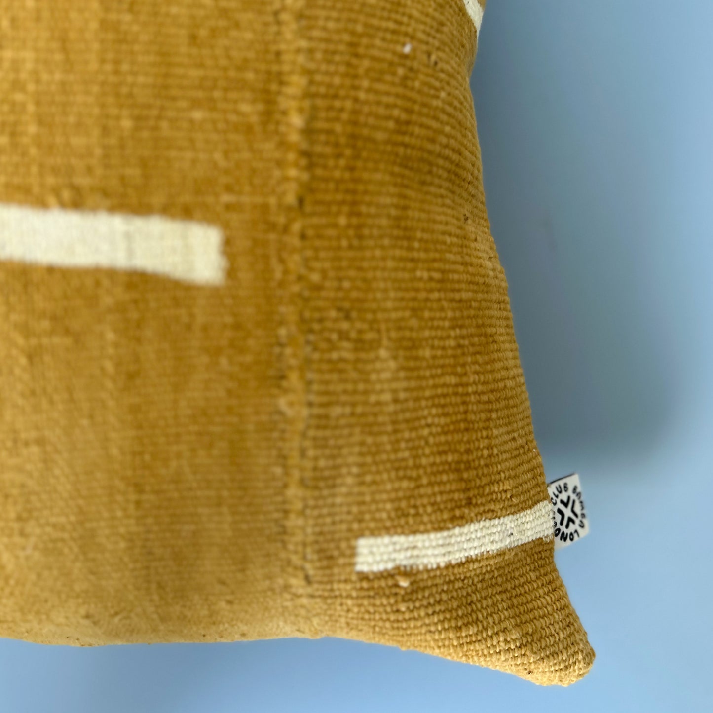 Mustard Mud Cloth Cushion