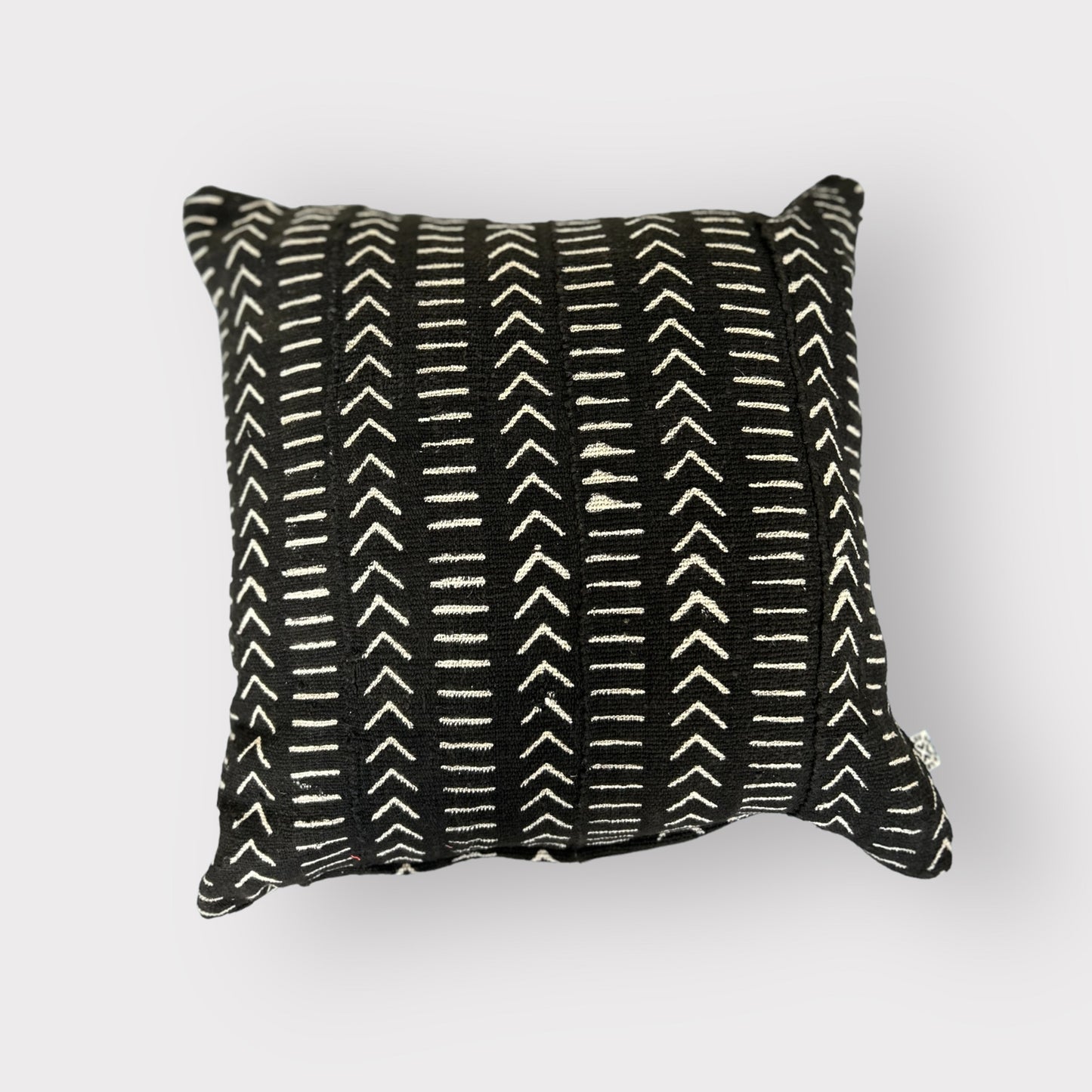 Black And White Pattern Mud Cloth Cushion